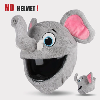 helmet protective cover pig head — Dəbilqə (Kaska) aksesuarları - elephant