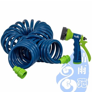 Spring Pipe 15m American Joint Spiral Telescopic Water Pipe Watering Flowers Car Wash Hose EVA Elastic Water Pipe
