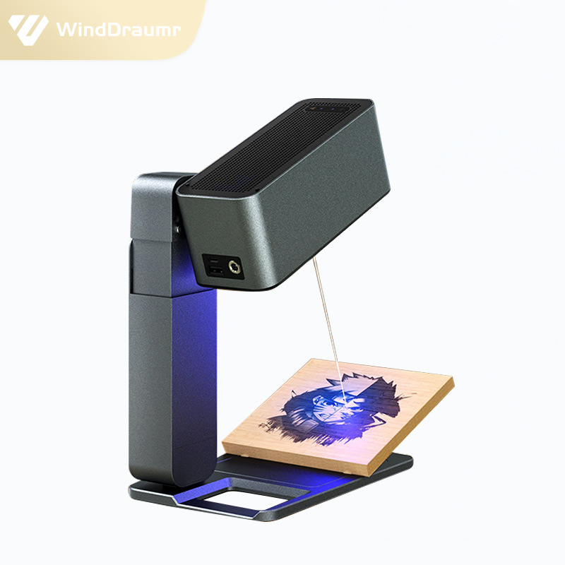 Laser Engraving Machine Leaf Carving Machine Small Portable Foldable Desktop Automatic Wood Board Engraving 3D Marking Machine Engraving