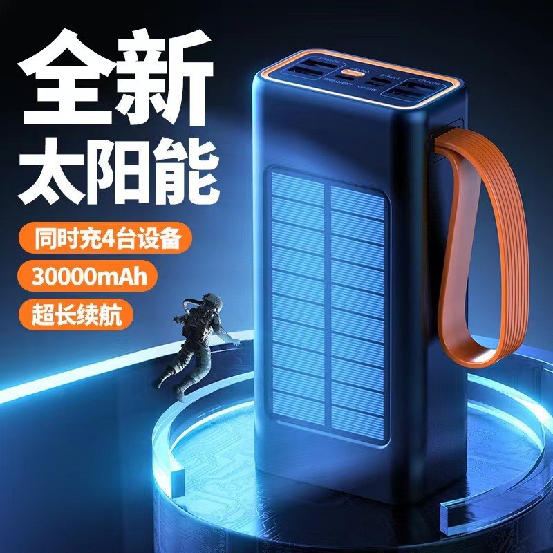 Cargador Portátil Solar de 10000 mAh para Exteriores
