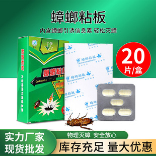 Cockroach Sticky Board Manufacturer Cockroach House Xiaqiang Cockroach Sticky Trap Household Bait Capture Strong Sticky Cockroach Trap