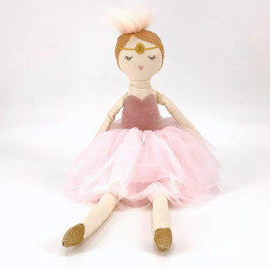 INS Estilo nórdico larga pierna princesa lindo niños comodidad muñeca felpa compañero juguete muñeca regalo de cumpleaños