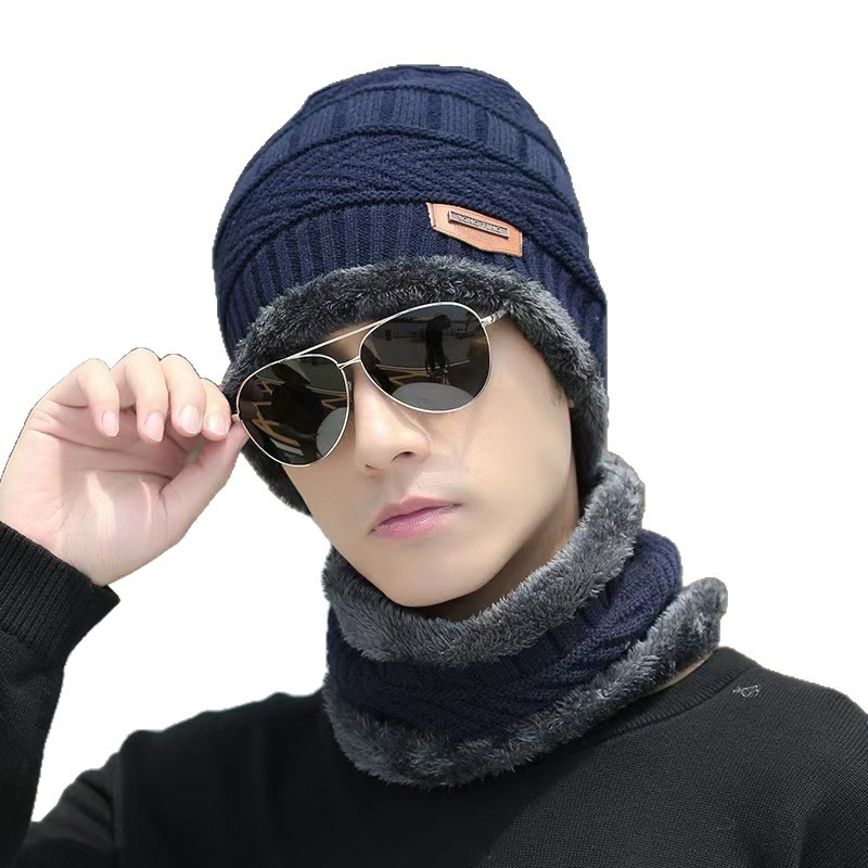 Cross-border hombre invierno protección de cuello calentamiento sombrero de invierno máscara de ciclismo a prueba de viento grueso sombrero de cuello image 6