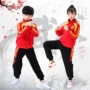 少儿散打武术短袖练功服