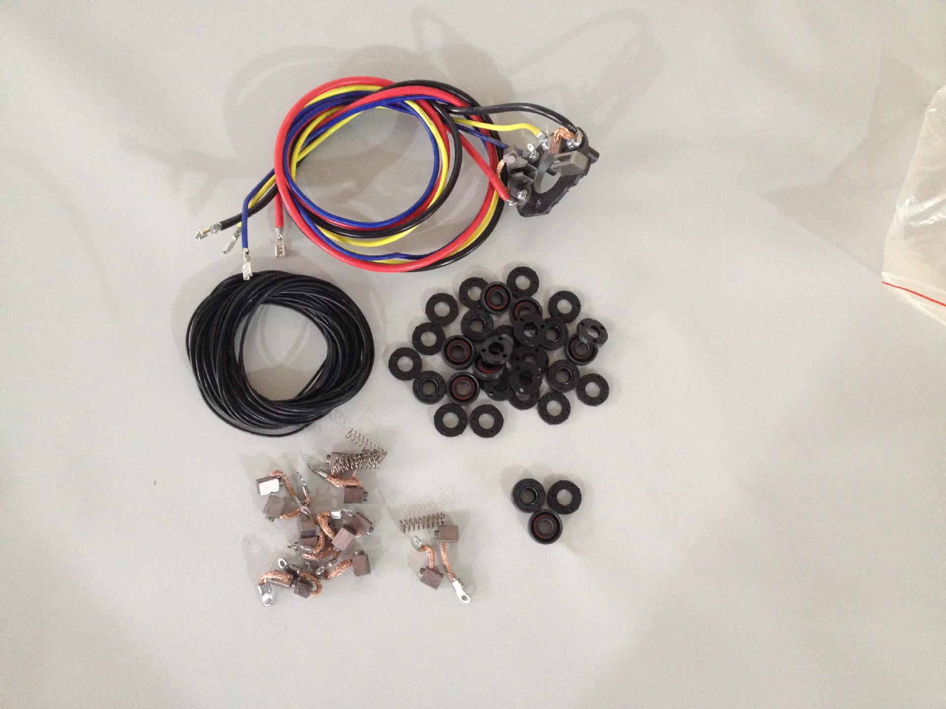 Угольная щетка Hantai, большое уплотнительное кольцо, маленькое уплотнительное кольцо, гайка лезвия, штифт, узел угольной щетки, корпус головки машины, ручка