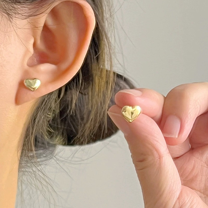 Pendientes de metal de alta gama, diseño minimalista y moderno, para mujer 2024, suministro al por mayor