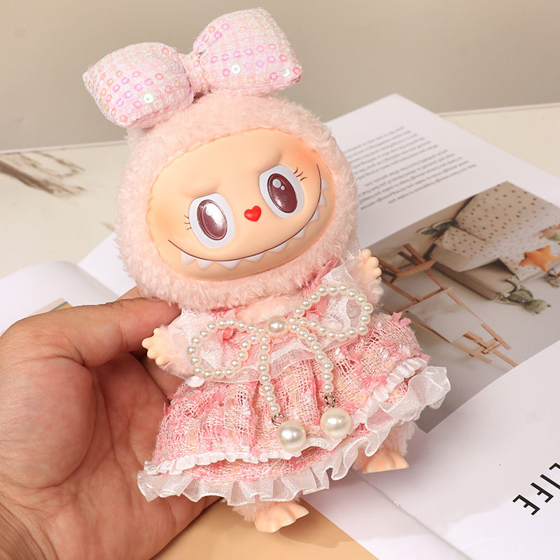 ラブブベビー服ドレス新製品はラブブ人形周辺機器を着用できますかわいい着替えぬいぐるみ服卸売|undefined