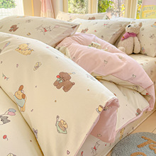 a类纯棉被套单件2026春季家用双人全棉被罩学生宿舍单人被套南通