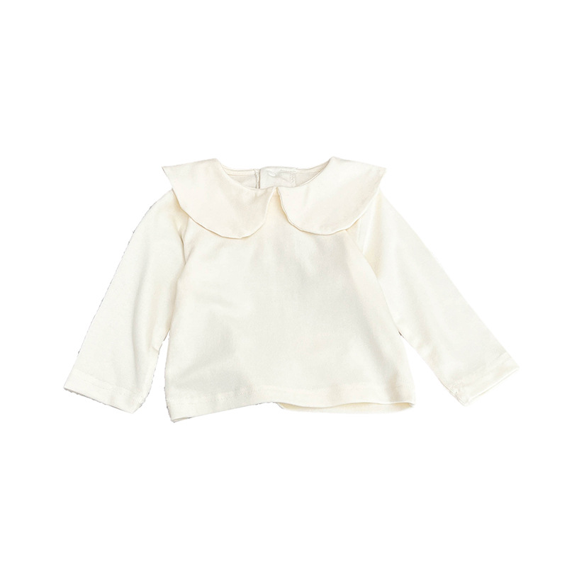 Niñas primavera extranjera chaleco de punto 2026 nuevo otoño bebé coreano plegado chaleco de moda camisa de hombro