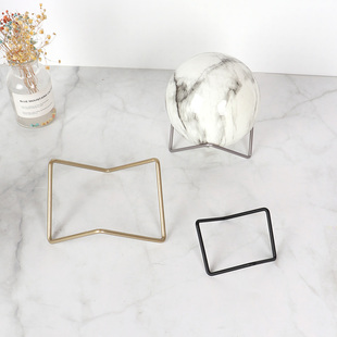 ✅ Crystal Ball Base Bracket Spherical Ornament Bracket Metal Iron Display Rack Mineral Crystal Ore Storage Rack