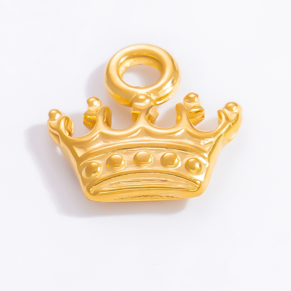 1 Piece 9.9*15mm 304 Stainless Steel Shell PVD Coated Real Gold Plated Four Leaf Clover Key Polished Pendant DIY Jewelry Accessories display picture 14