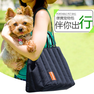 Pet bag handbag dog winter warm portable out bag shoulder cat bag can be exposed factory direct sales