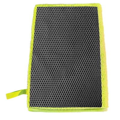 Cloth, Car Cleaning Mud, Car Decontamination, Car cleaning tools - hollow-mud-gloves-yellow