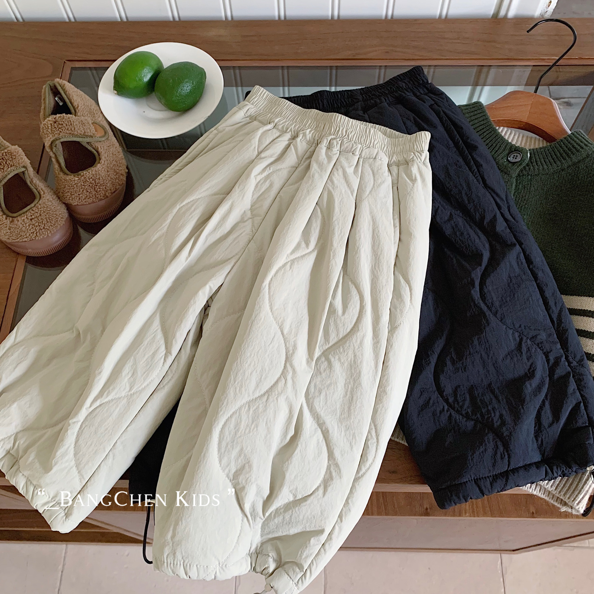 Children's demi-season trousers for boys
