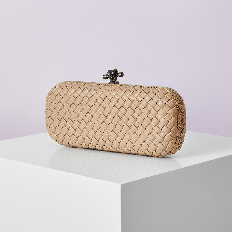 Large# Serpentine PU Khaki