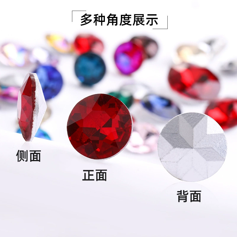 Phone case, accessory, jewelry, decorations for manicure, with gem