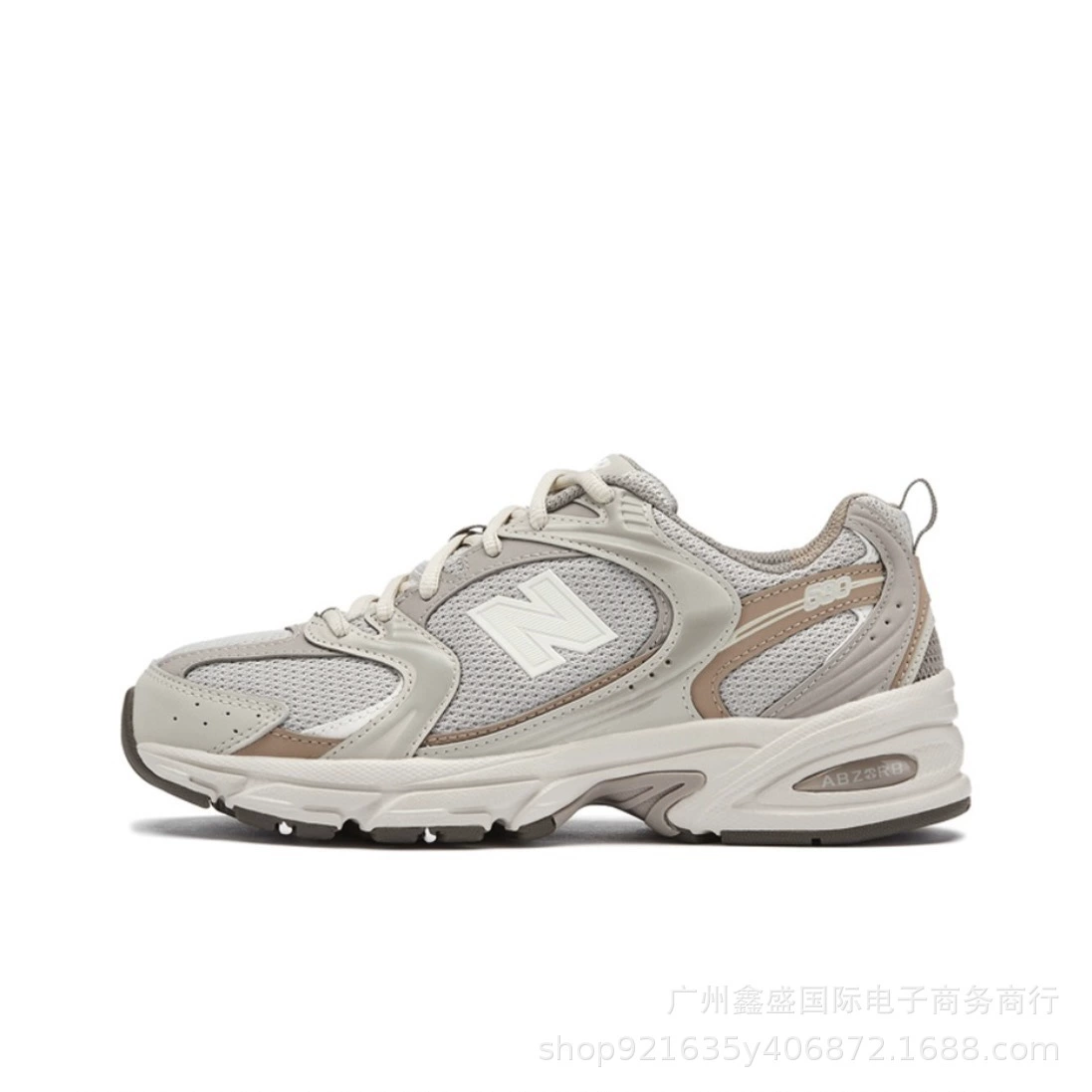 Кроссовки Running NB MR530, дышащий сетчатый верх в стиле ретро, легкая амортизация, EU 36–45