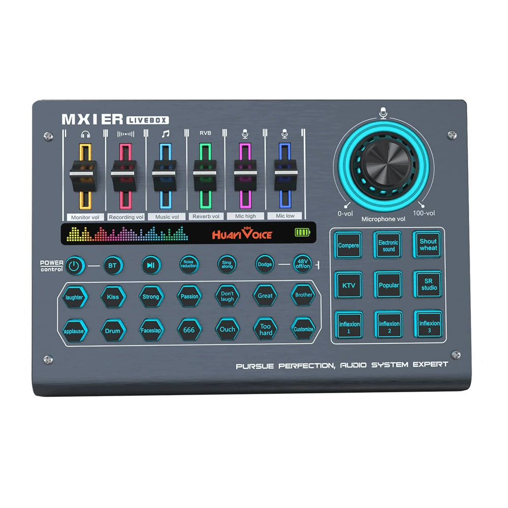 Кросс-граничный английский перевод, прямая трансляция, специальный звук для пения, живая запись, игровая звуковая карта M18