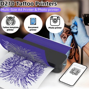 Portable Wires Thermal Printer Wires Tattoo Portable Tattoo