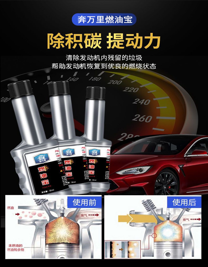 Car Fuel Additive Gasoline Additive Combustion Enhancer Carbon Deposit Remover Oil System Cleaner Fuel Saver Fuel Consumption Reducer