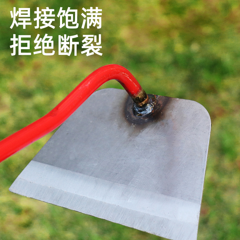 園藝工具短鋼柄小鋤頭鎬鋤種地種菜種花耙子鬆土除草農用農具