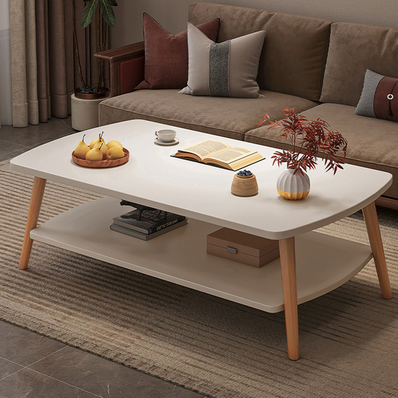 Mesa de centro, sala de estar, hogar, apartamento pequeño, sofá, mesa lateral, dormitorio, mesa de cabecera, casa de alquiler, balcón, mesa pequeña simple y moderna