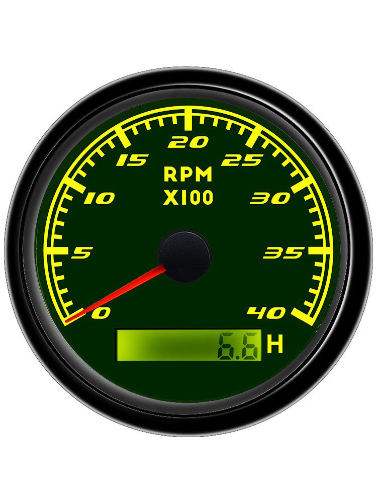 85mm Alternator W-Terminal Engine Tachometer Truck Yacht Car