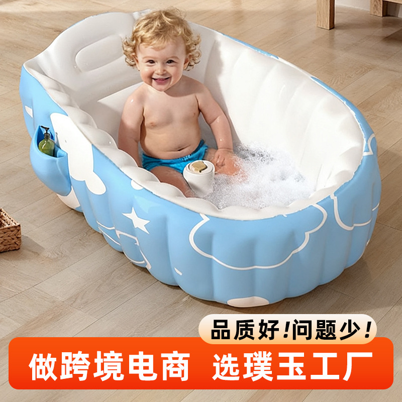 Fábrica de bañera infláble para niños viajes portátiles bañera infláble bañera al aire libre DOt