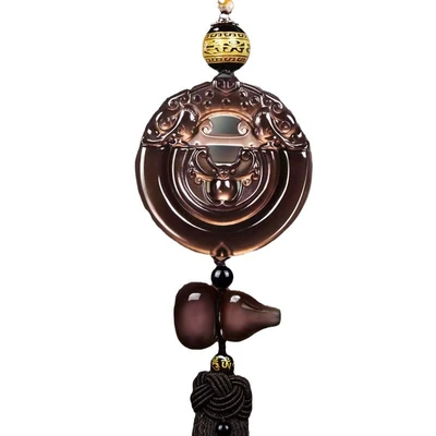 Car hanging: car high-end Jade rearview mirror