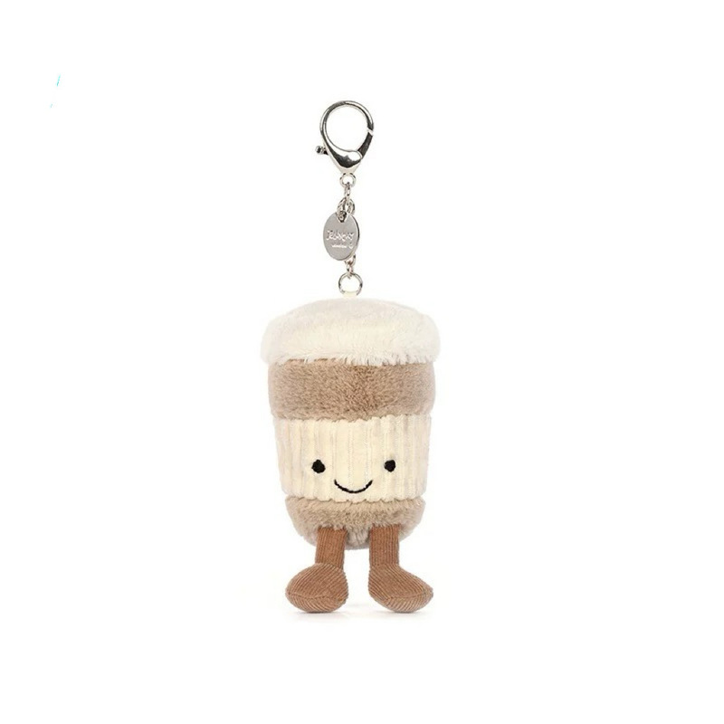 jellycat挂件三标齐全带钢印巴塞罗熊茄子牛角包 款式齐批发礼物|undefined