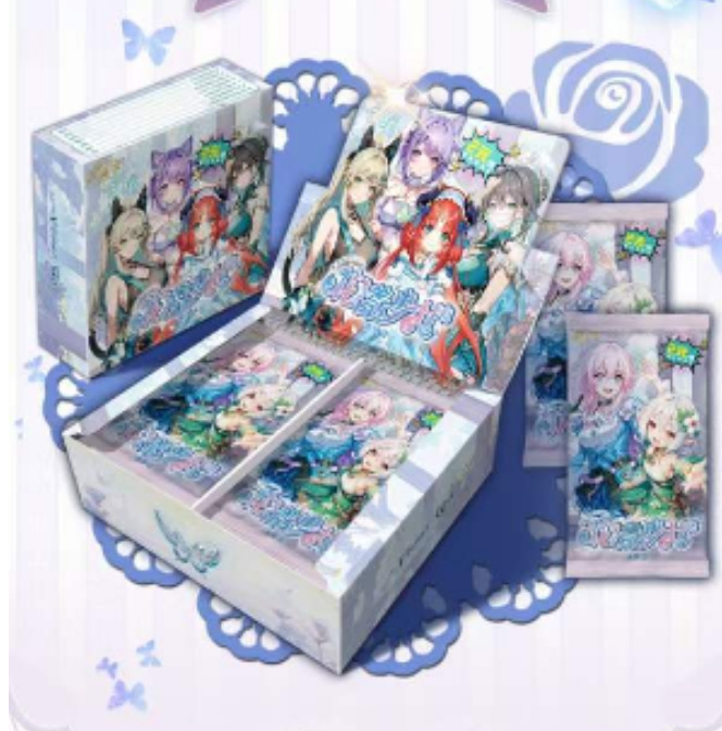 新商品のネットの爆発的な人気娘の幻想カードの新工芸カードは速売通の対外貿易の生放送カードに適しています。|undefined