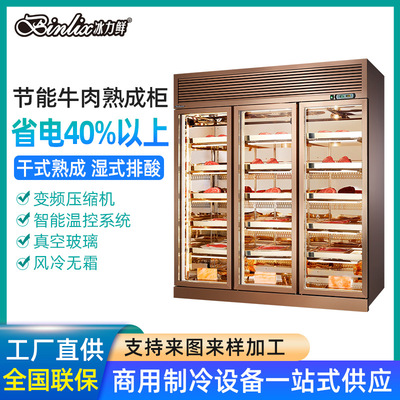 [节能牛肉熟成柜商用牛排柜西餐厅冷藏冷鲜展示柜排酸柜工厂直发]