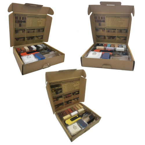 Cross-border furniture floor repair kit resin wax filling beauty seam tool hole scratch repair kit