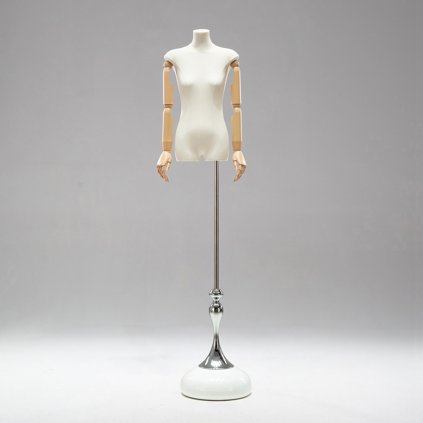 Modelo de accesorios tienda de ropa de mujer maniquí de gota de agua base ventana de pantalla de cuerpo de vestido de boda exhibición de cuerpo humano marco de modelo