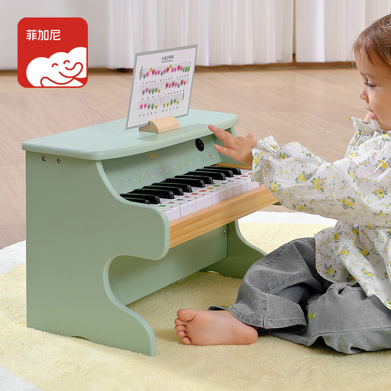 Juguetes de madera de piano para niños Regalos para bebés y niñas