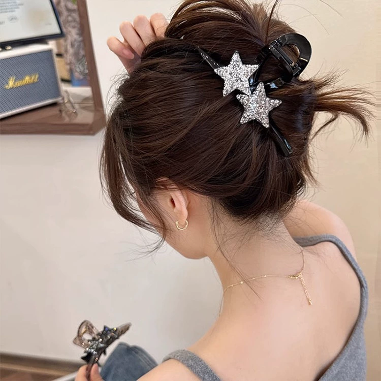 Miumiu, большая акула, ретро-заколка для волос, заколка-краб, высококачественный стиль, стиль Chanel, оптовая продажа