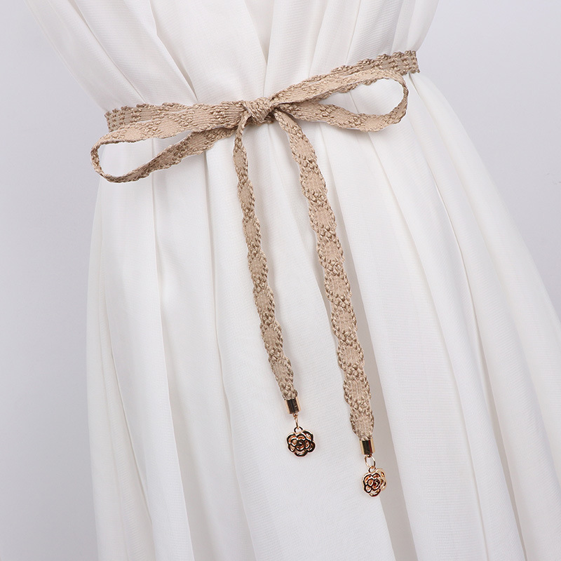 Elegant decorative belt women's dress fashion versatile dress shirt accessories waist rope thin waist chain skirt Elegant decorative belt women's dress fashion versatile dress shirt accessories waist rope thin waist chain skirt
