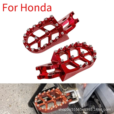 Off-Road Motorcycle Modified Parts Cnc Pedals Aluminum Alloy Pedals Suitable for Crf250L/Crf300L450L