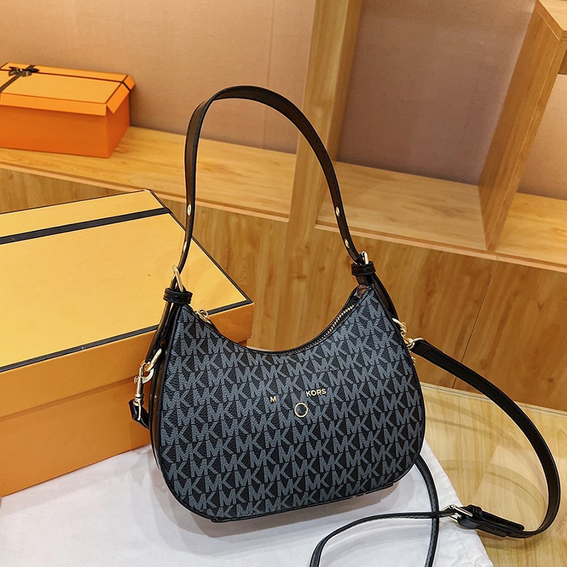 腋下包包女2025新款潮法式高级感小众月亮包单肩半月牙bags斜挎包