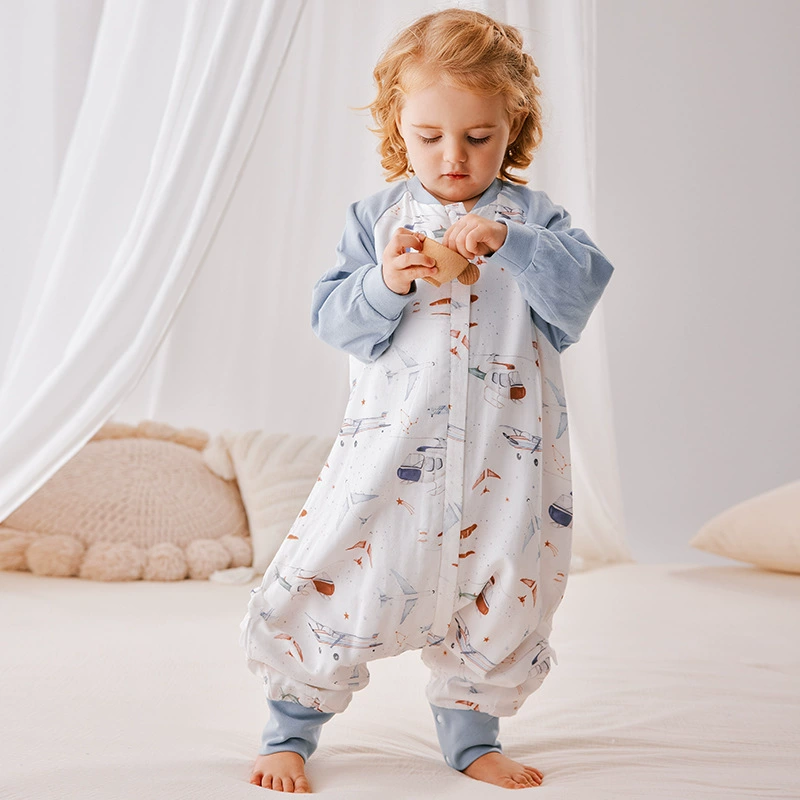 Детский марлевый спальный мешок, летняя пижама, халат.