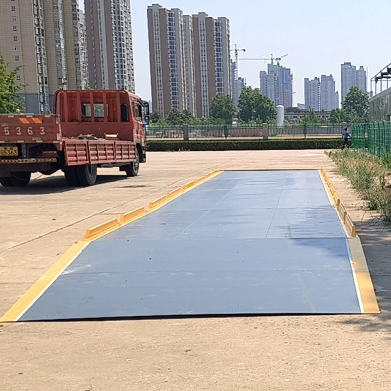 Фабрика масштаба тележки цифров погруженная большой weighbridge установка доставки склада weighbridge 16 M 100/150 тонн