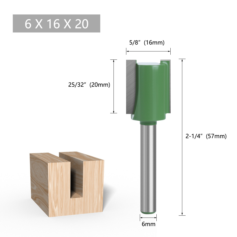 Juego de 6 Cuchillas Rectas de un Solo Filo y de Doble Filo para Máquina de Recorte, Cabezal de Corte de Acero de Tungsteno, Fresa para Máquina de Grabado, Broca para Router, Venta Directa de Fábrica