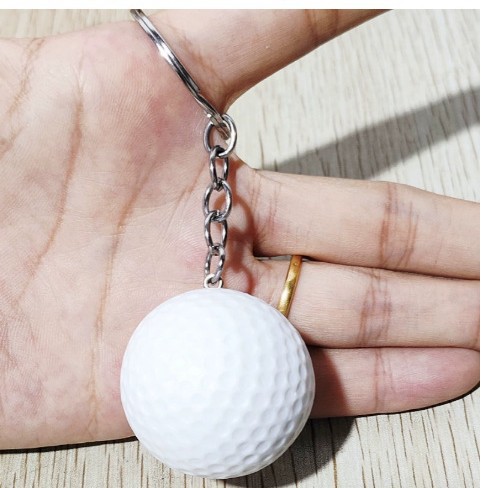 クロスボーダー4cmサッカーキーホルダーバスケットボールストラップ学生カバン掛け飾りスポーツグッズプレゼントテニスラグビー掛け