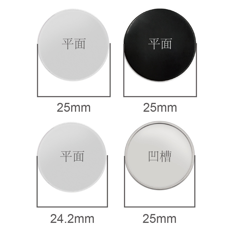 golf高尔夫空白球标25mm促销银色球币mark空白币可镭射印刷logo