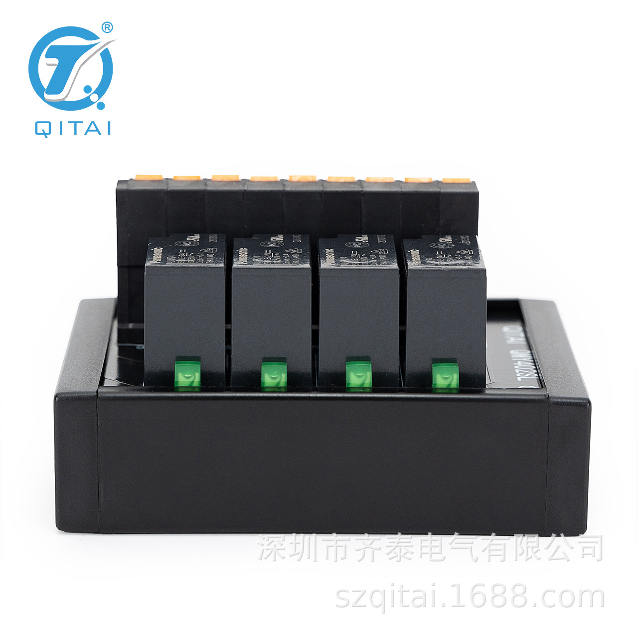 QMY402齐泰4位弹簧快插模组 多型号 量多可议价 厂家直发