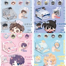 二次元动漫周边吱吱叫不织布挂件盲袋恋与深空人鱼陷落不织布挂件