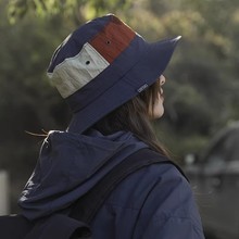 日系渔夫帽子女夏季出游户外登山帽薄款男女防晒遮阳旅行速干盆帽