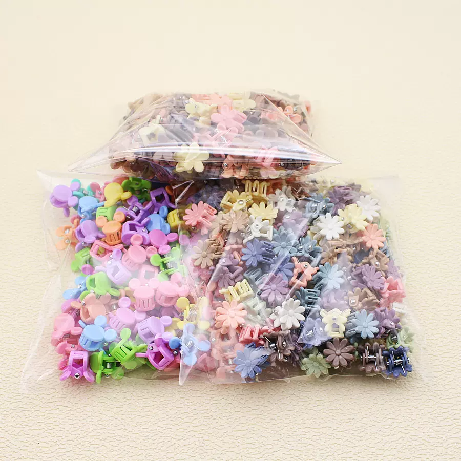 跨境mini小抓夹子可爱公主头饰发卡儿童发饰品迷你小发夹批货摆摊