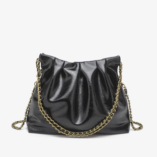 托特包包女2023夏天新款潮高级质感小众大容量通勤链条单肩流浪包