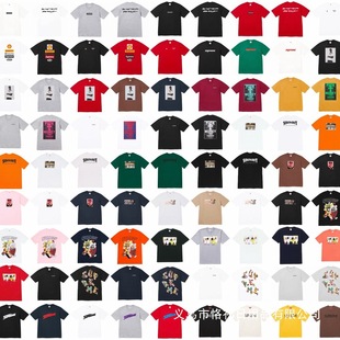 (Cross-border trading), (Wholesale), T-shirt for men and women, American style, oversize, with short sleeve